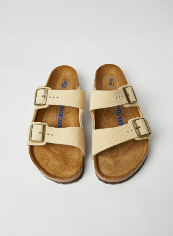 Arizona Birko-Flor Sandals Beige