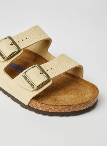 Arizona Birko-Flor Sandals Beige