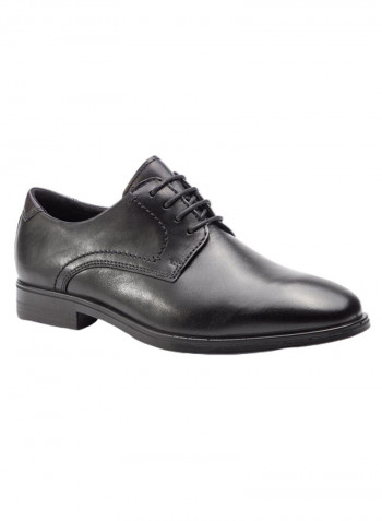 Melbourne Lace-Up Derby Shoes Black