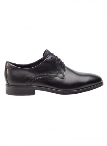 Melbourne Lace-Up Derby Shoes Black