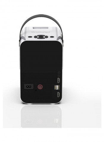 Portable LED 4K Android Projector PROJ-WO-26-W White/Black/Grey