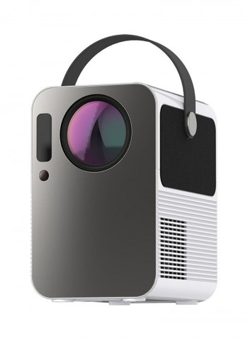 Portable LED 4K Android Projector PROJ-WO-26-W White/Black/Grey