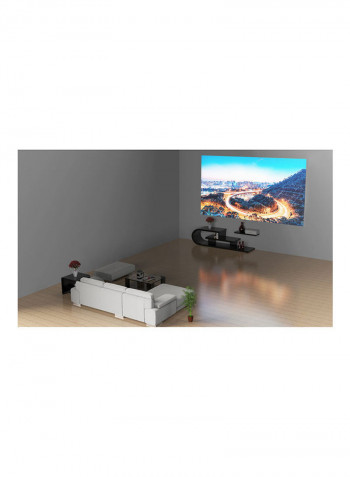 Portable LED 4K Android Projector PROJ-WO-26-W White/Black/Grey