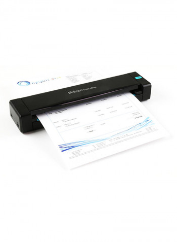 Executive 4 Portable Scanner Black