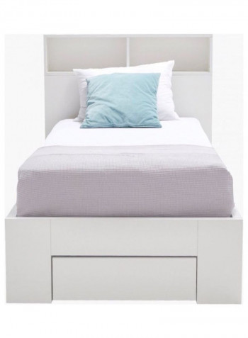 Halmstad Oslo 3-Drawer Single Bed White 223.6 x 98.6cm