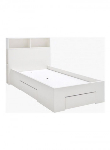 Halmstad Oslo 3-Drawer Single Bed White 223.6 x 98.6cm