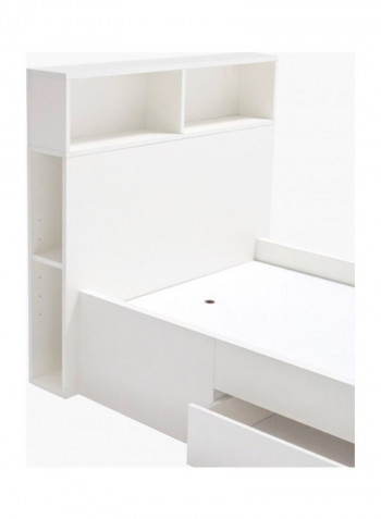 Halmstad Oslo 3-Drawer Single Bed White 223.6 x 98.6cm