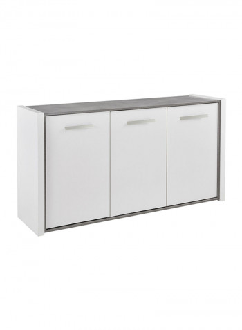 Door Side Board With Storage White