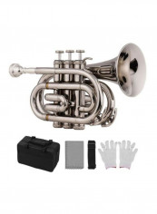 Mini Pocket Trumpet With Accessories
