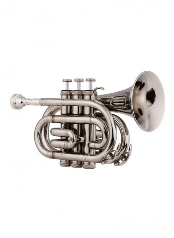 Mini Pocket Trumpet With Accessories