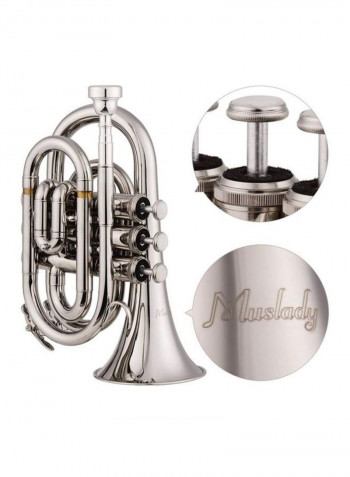 Mini Pocket Trumpet With Accessories