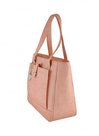 Polyester Blend Shoulder Bag Orange