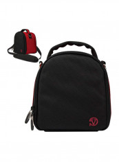 Laurel Carrying Case Bag For Nikon CoolPix Series Digital Camera Red