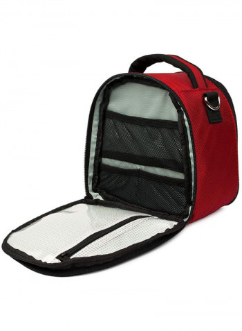 Laurel Carrying Case Bag For Nikon CoolPix Series Digital Camera Red