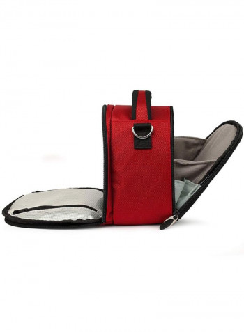 Laurel Carrying Case Bag For Nikon CoolPix Series Digital Camera Red
