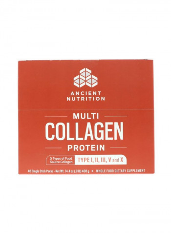 Pack Of 40 Multi Collagen Protein Dietary Supplement