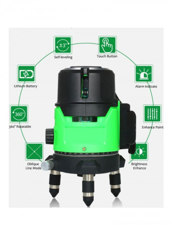 Self-leveling Laser Level Meter Green/Black
