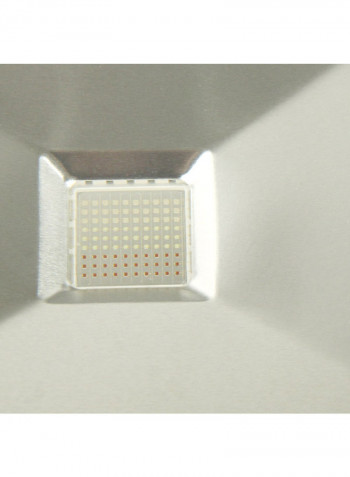 LED Flood light Lamp With Remote White/Black 44x35x17centimeter