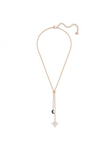 Symbolic Moon And Star Y Necklace