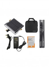 LED Dimmable Photography Light With Accessories White/Black