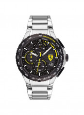 Men's Stainless Steel Quartz Chronograph Wrist Watch With Date Display 830729