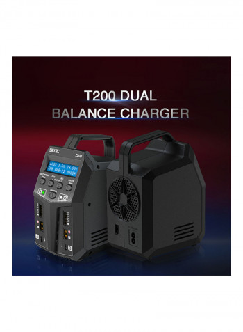 T200 Dual AC/DC Balance Charger 50 x 37.5millimeter
