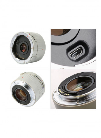 C-af 2xii Auto Focus Teleconverter Lens Multicolour