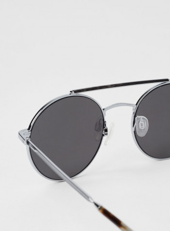 Full Rimmed Round Frame Sunglasses - Lens Size: 53 mm