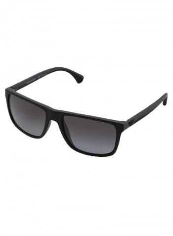 Men's Rectangular Sunglasses - Lens Size: 56 mm