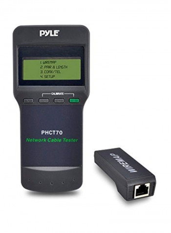 PHCT70 Network Cable Tester Black/Green 8x4x2inch