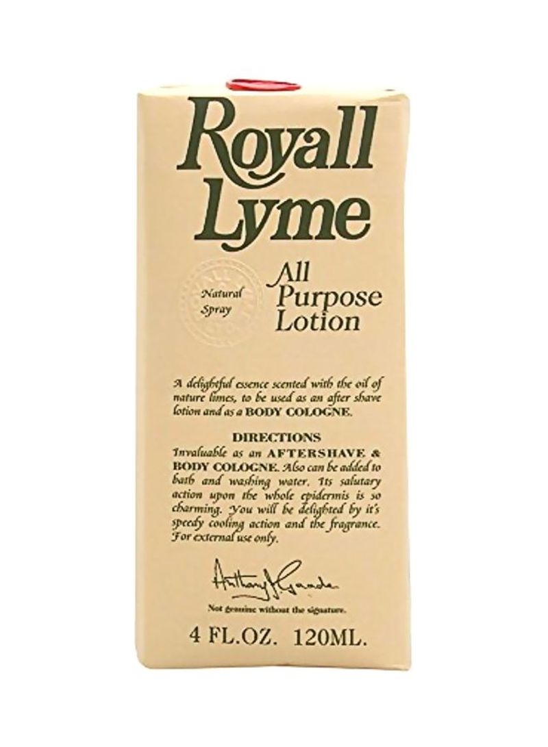 Royall Lyme All Purpose Lotion Clear 4ounce