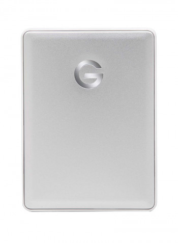 G-Drive Mobile USB-C Silver HDD 1TB Silver