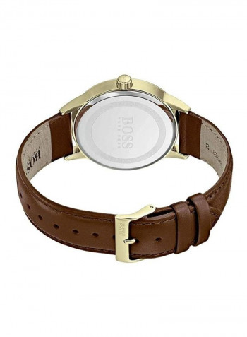 Men's Officer Leather Analog Watch 1513685