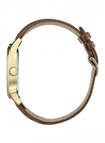 Men's Officer Leather Analog Watch 1513685