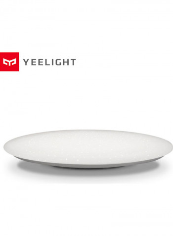 Ceiling Light With Remote Controller White 54x10.5x53centimeter