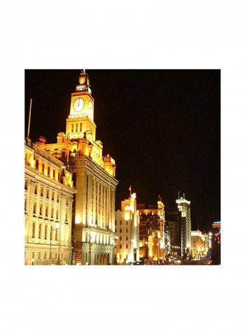Super Bright Flood Spotlight With Isolated Driver Black/Yellow 65X38X12centimeter