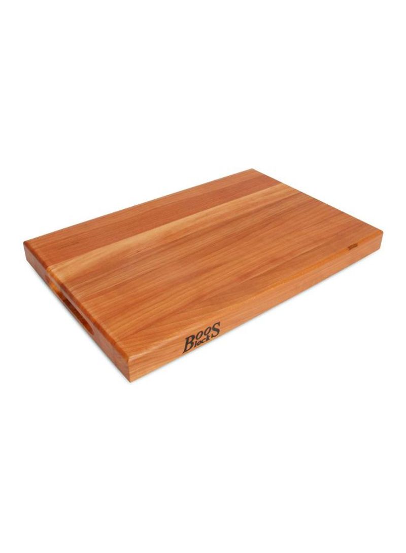 Reversible Cutting Board Brown 18x12x1.5inch