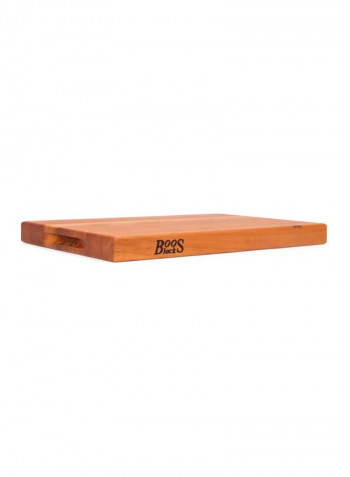 Reversible Cutting Board Brown 18x12x1.5inch