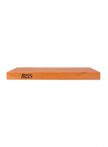 Reversible Cutting Board Brown 18x12x1.5inch