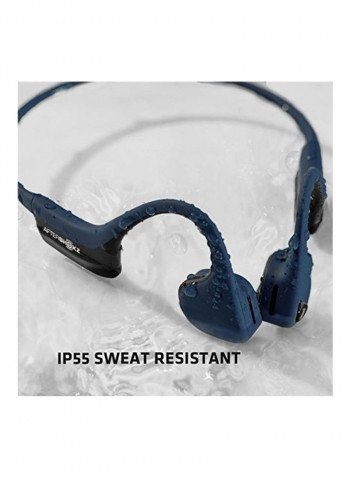 Air Open Ear Wireless Bone Conduction Headphones Black/Blue