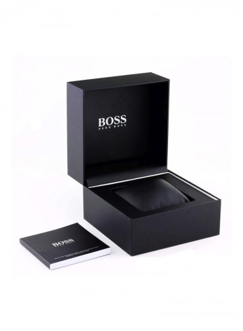 Men's Leather Analog Wrist Watch 1513729