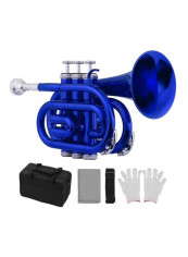 Mini Pocket Trumpet With Accessories