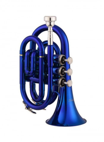Mini Pocket Trumpet With Accessories
