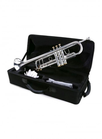 Brass Trumpet With Accessories