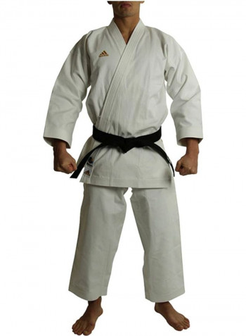 Champion Karate Uniform - Brilliant White, 205cm 205cm