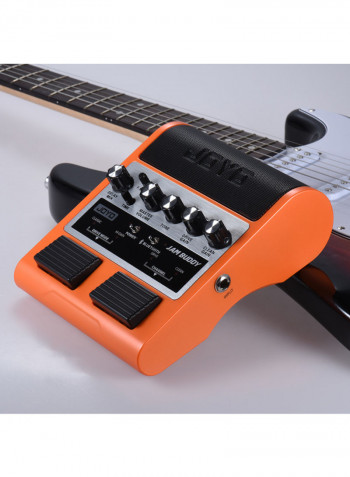 Rechargeable Dual Channel Pedal Style Guitar Amplifier