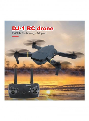 Foldable Wi-Fi RC Drone Wide Angle With 3 Batteries 18.7 x 16.3 x 7.5cm