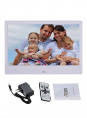 Electronic Lcd Digital Photo Frame Album Kit 13.3inch White