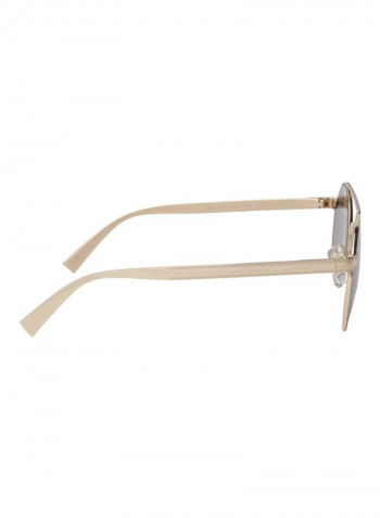Women's UV Protected Round Sunglasses