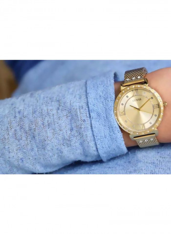 Women's Crystal Studded Analog Watch W1289L2